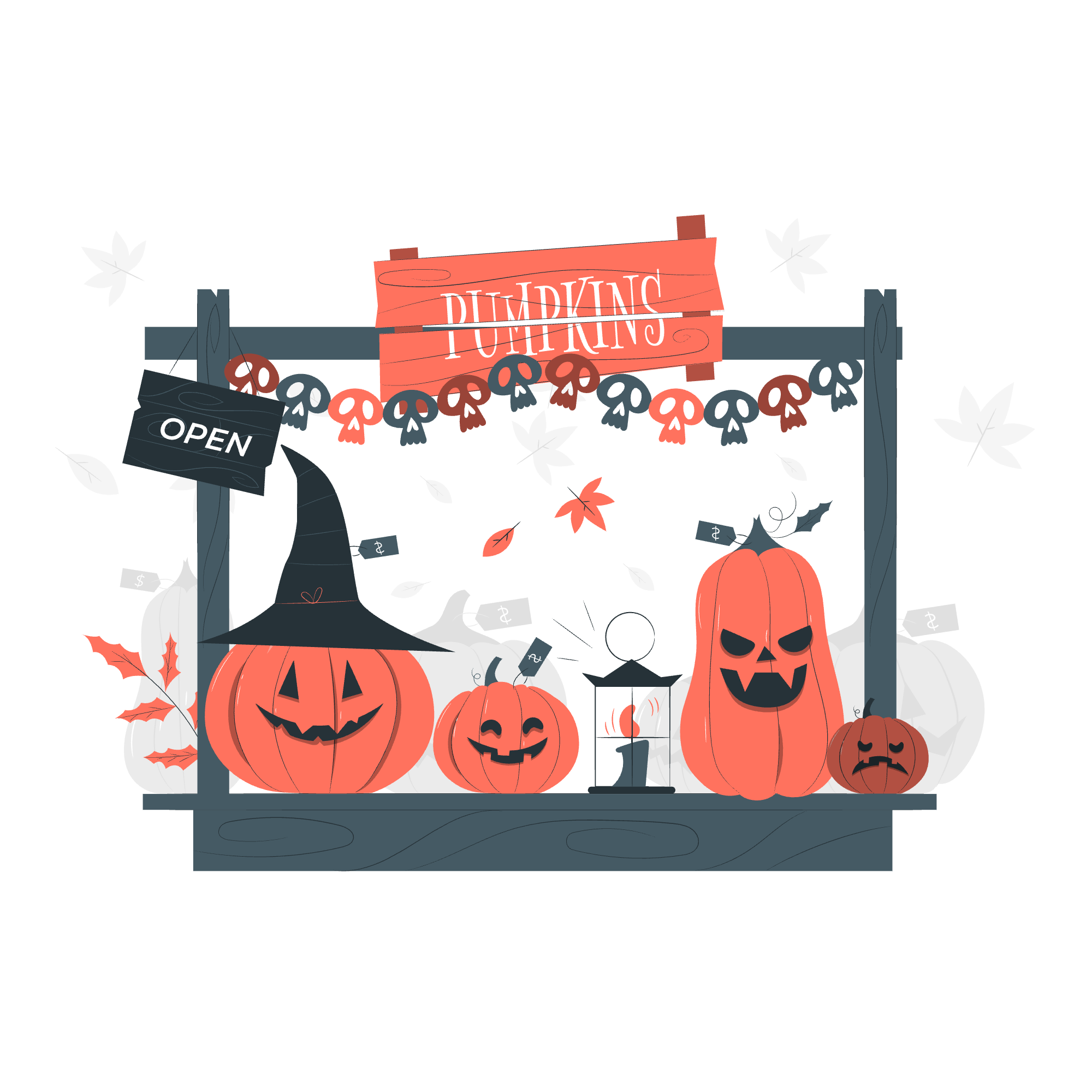 할로윈 퀴즈 질문 템플릿 | SurveyMars, image size:2000x2000