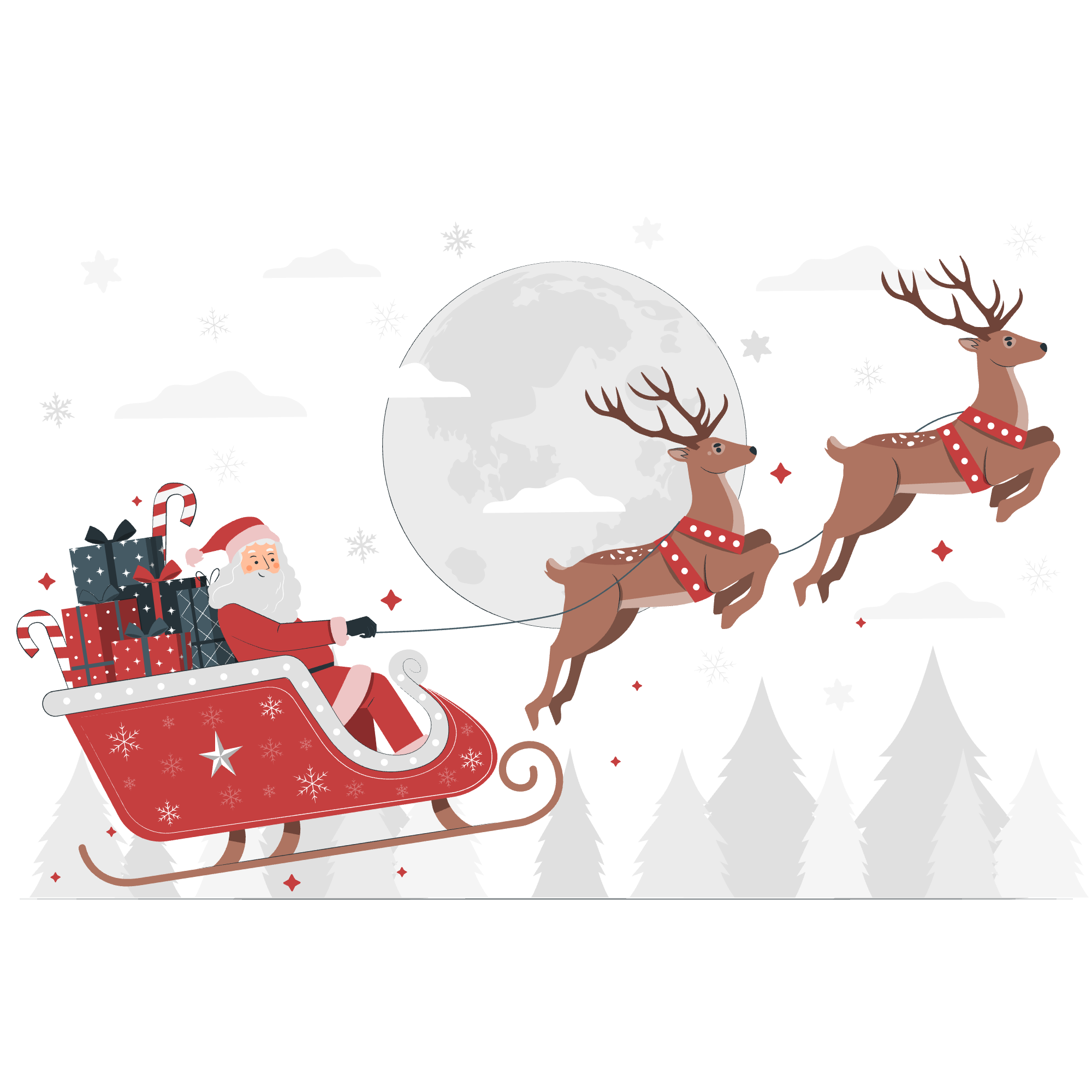 秘密圣诞老人问卷模板| SurveyMars, image size:2000x2000